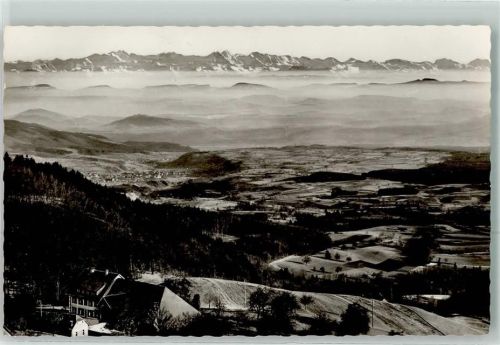 Schweigmatt mit Blick auf die Schweizer Alpen