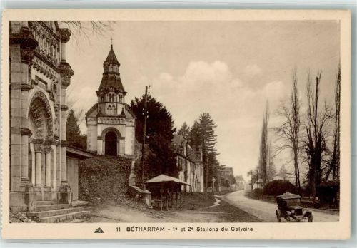 Lestelle-Betharram 1. u. 2. Station du Calvaire Oldtimer