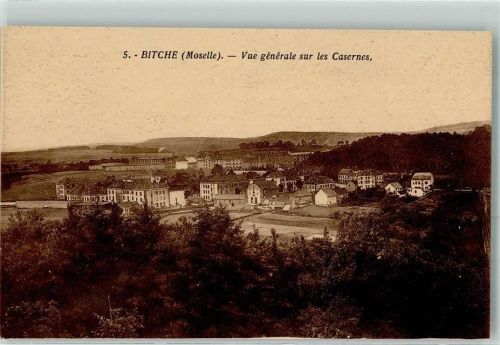 Bitche Blick zur Caserne