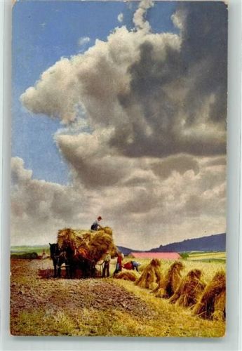 1917 Heuernte Photochromie Serie 264 Nr.4149