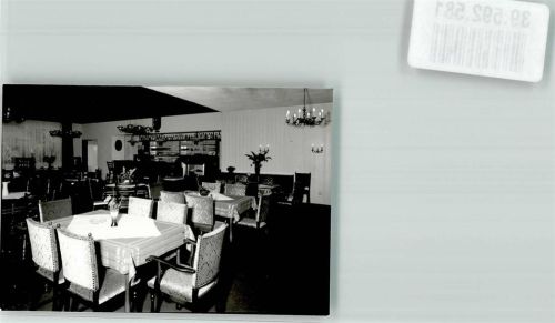 Schwarzbach Pension Langguth Gastraum Foto Original aus Archiv eines Ansichtskartenverlags Ort handschriftlich