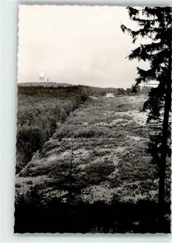 Bonndorf Glashütte Blick zum Feldberg Ort handschriftlich Foto Orginal aus Arichv eines Ansichtskartenverlags