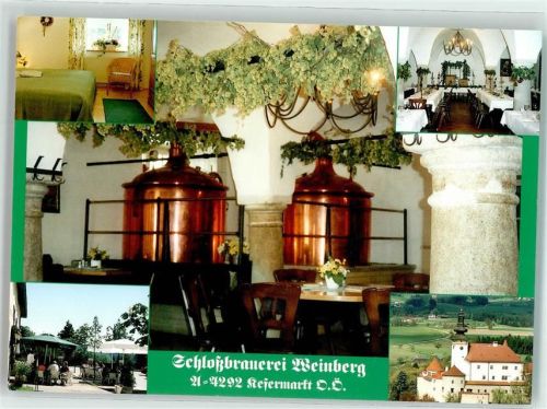 Kefermarkt Gasthaus Schlossbrauerei Weinberg
