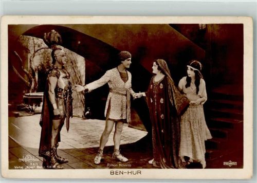 Filmszene mit Ramon Novarro Ross Verlag 73/1