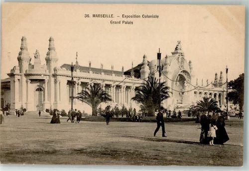 Marseille Kolonialausstellung Großes Palais