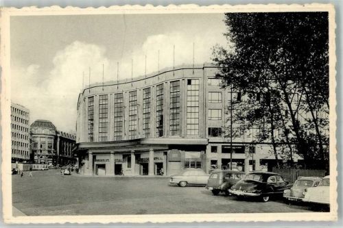 Brüssel Auto Oldtimer Bahnhof