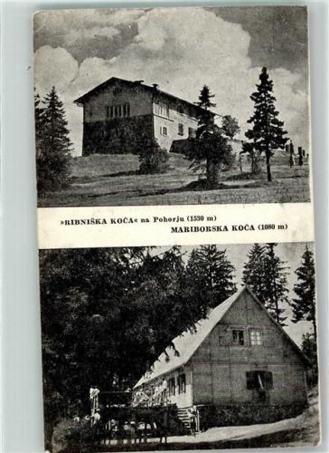 Maribor Ribniska Koca Pohorju Mariborska Koca Hüttenstempel