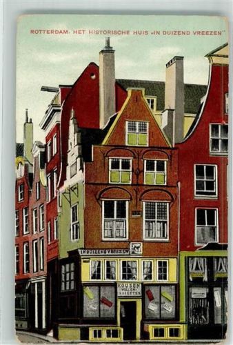 Rotterdam 1909 Historisches Haus in Duizend Vreezen