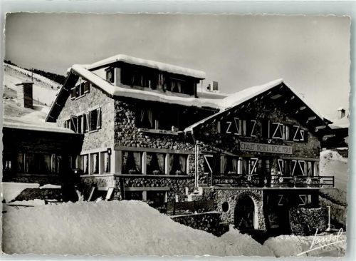 Saint-Bon-Tarentaise Hotel du Roc Merlet Foto AK Courchevel Winter