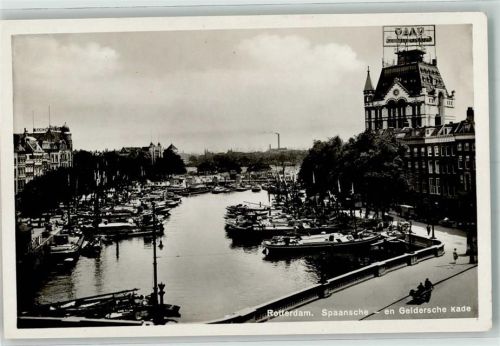 Rotterdam 1931 Spaansche en Geldersche Kade