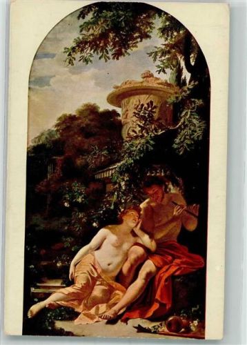 Der verliebte Schäfer sign. van der Werff Adr. Verlag Bard Nr.309