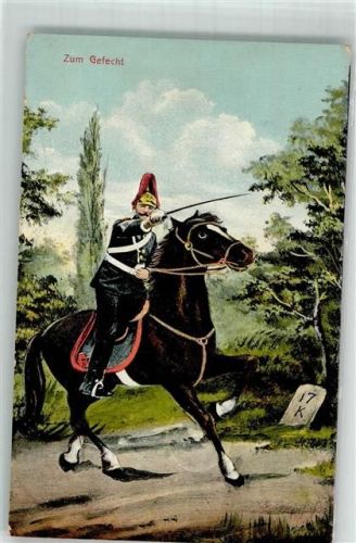 1914 Pferd Degen