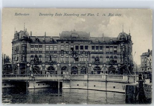 3001 Rotterdam - Schule , Hafenbrücke