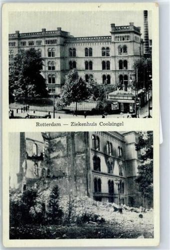 3001 Rotterdam - Bombardement 1940 , Ziekenhuis