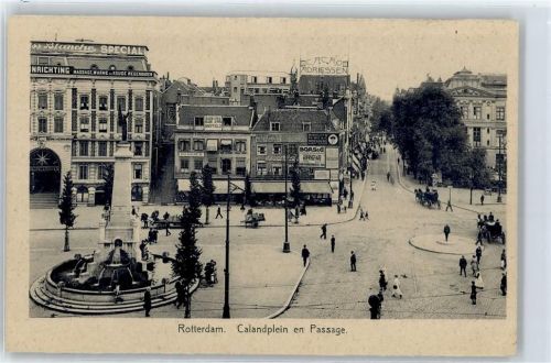 Rotterdam Calandplein , Passage