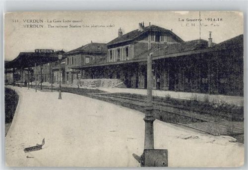 55100 Verdun - Bahnhof