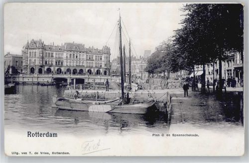Rotterdam Plan C en Spaanschekade, Schiff