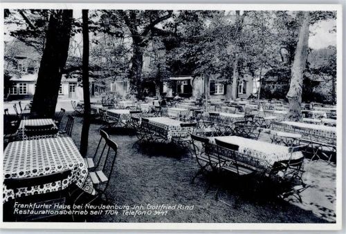 63263 W6078 Neu-Isenburg - Gasthaus Frankfurter Haus Garten