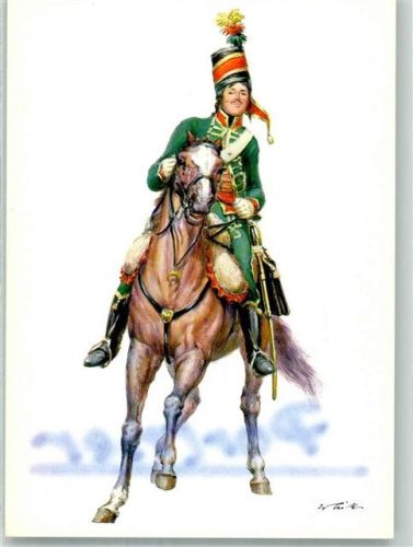 sign. Tritt W. Jäger zu Pferd Helvetische Republik um 1803