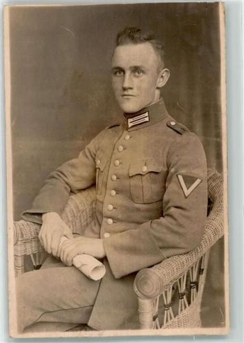 1928 Privatfoto AK Schulterklappe Nr. 2