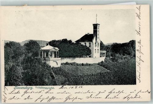 88212 W7980 Ravensburg , Württ 1904 - Veitsburggipfel Pavillion
