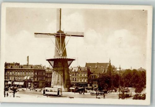 Rotterdam Straßenbahn Fahrrad Kutsche