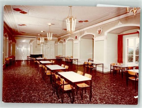 Bad Laasphe Speisesaal Foto Original aus Archiv eines Ansichtskartenverlags