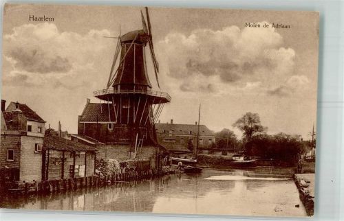 Haarlem Molen de Adriaan Schiffe