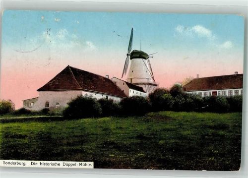 Sonderburg 1913 Historische Doppel Mühle Verlag Simonsen Nr.12713