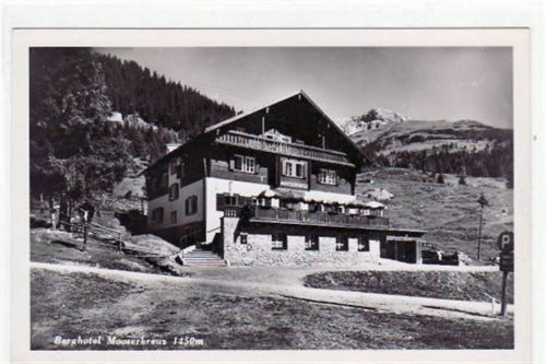 Berghotel Mooserkreuz ungelaufen Top Erhaltung.