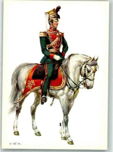 sign. Tritt W. 6. Ulanen Regiment Kaiser Franz Josef Leutnant