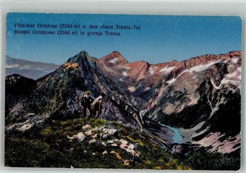 Bovec Flitscher Grintouz Obere Trenta-Tal
