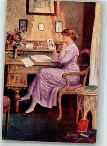 1918 Sein Bild Frau F.H. u. S.W. IX 5011