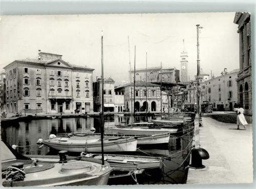 Piran Hafen Foto AK
