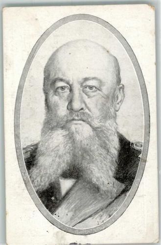 1915 Großadmiral Kriegs Wohlfahrts-Postkarte des Invalidendank