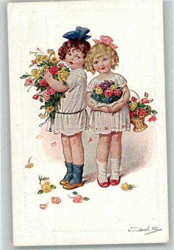 Kinder Blumen