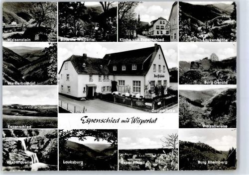 Espenschied Gasthaus Pension Zur Dorfschänke Kirche Wisperquelle