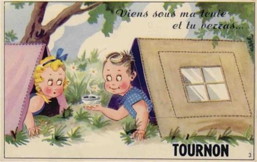 Tournon Tournon-sur-Rhone (Frankreich) Leporello I-II
