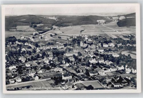 Halle Fliegeraufnahme