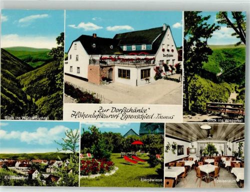Espenschied Gasthaus Pension Zur Dorfschänke Werkerbachtal Wispertal