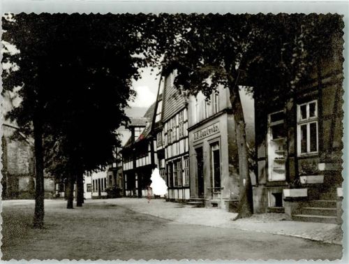 Halle Kirchplatz um die Jahrhundertwende Oberflächenschaden Foto AK