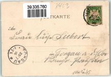 93077 W8403 Bad Abbach 1896 - Gruss aus Walhalla Vorläufer