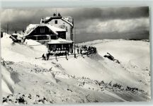 Ottohaus Foto AK Rax Camillo Kronich Seilbahn Schnee