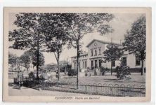 Euskirchen mit Blick auf den Bahnhof ungelaufen Gute Erhaltung.