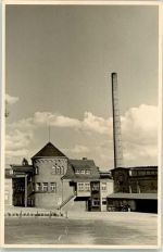 W4000 Düsseldorf Wewag Werk lt Text Rückseite Fabrik 1947 Privatfoto AK