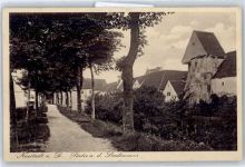 93333 W8425 Neustadt a.d.Donau - Partie an der Stadtmauer