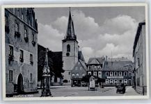 97437 W8728 Haßfurt - Litfaßsäule