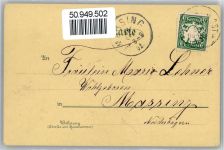 83339 W8224 Kötzing , Oberbay Lithographie / Mondschein