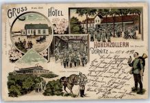 39291 O3271 Dörnitz - Post, Offizierscasino, Hotel Hohenzollern