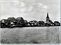 21756 W2176 Osten , Oste - Teilansicht, Flusspartie